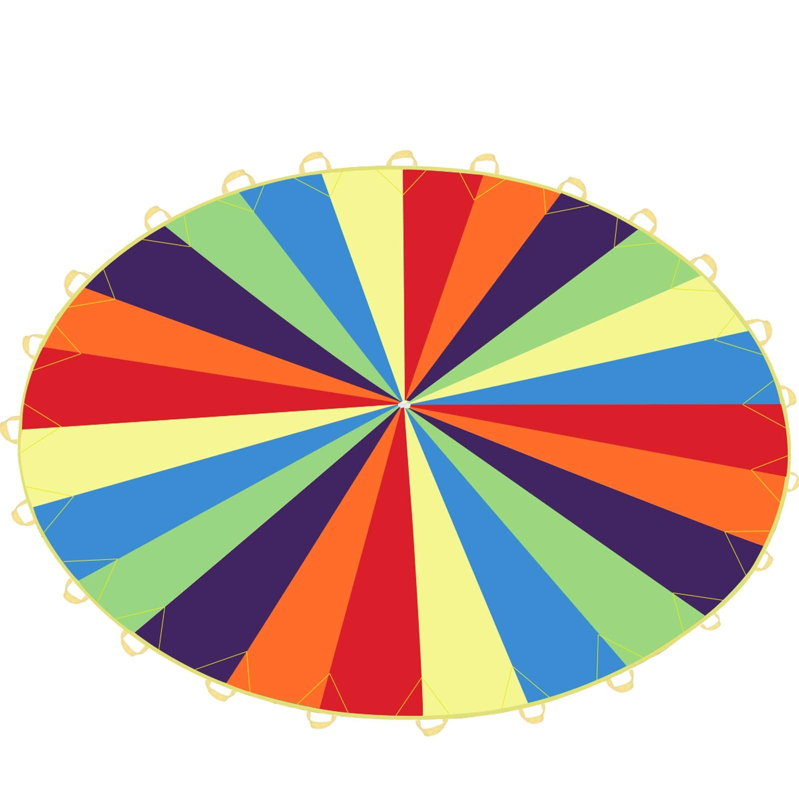 Sonyabecca Play Parachute For Kids Tent Cooperative Team Building Games Birthday Gift (20Ft)