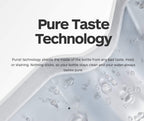 Spurcycle - ''Must [Go] Hard Water Bottle22 Ounces. Purist Water Bottle With Moflo Cap, Resists Stains & Tastes Better. Flexible