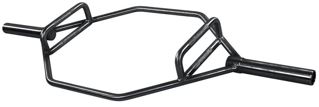 Fitvids 2-Inch Olympic Hex Weight Lifting Trap Bar with Long and Rotating Sleeves, Close Design