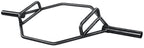 Fitvids 2-Inch Olympic Hex Weight Lifting Trap Bar with Long and Rotating Sleeves, Close Design