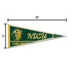 Rico Industries Ncaa North Dakota State Bisons Classic 12'' X 30'' Felt Wall D  Cor Pennant - Great For Home/Bed Room/Man Cave D