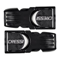 Cressi Buckles For Fins, Black, Frog - Master Frog - Pro Light - Thor