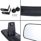 10L0L Golf Cart Mirror Rear View Mirror 16.5'' Extra Wide 180 Degree Panoramic For Yamaha Ezgo Club Car Golf Carts