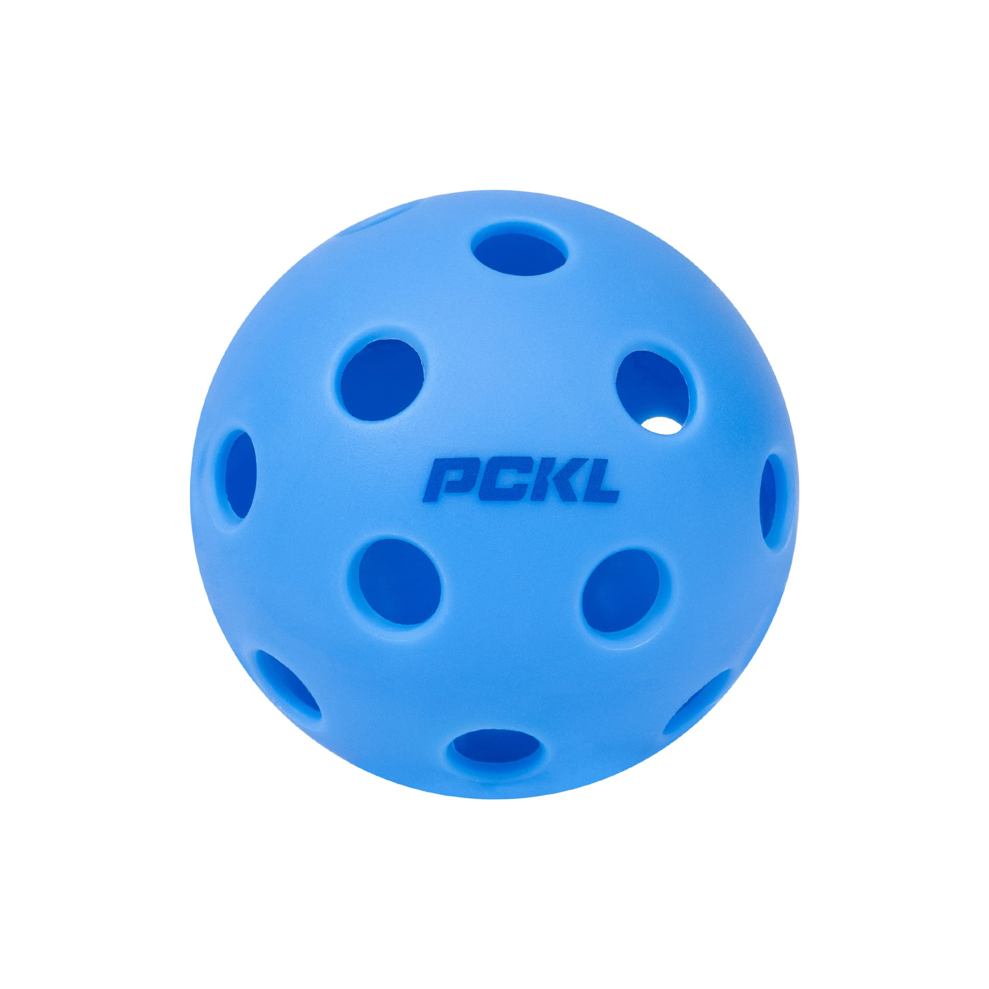 Pckl Optic Speed Pickleball Balls  Indoor & Outdoor  4 Pack Of Balls  Built To Usapa Specifications (Indoor Ice Blue)