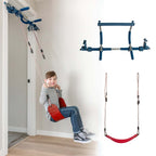 Gym 1 Deluxe Doorway Swing Set - All-In-One Indoor Gym And Playground For Kids And Adults - Two Attachments For Fun And Fitness 
