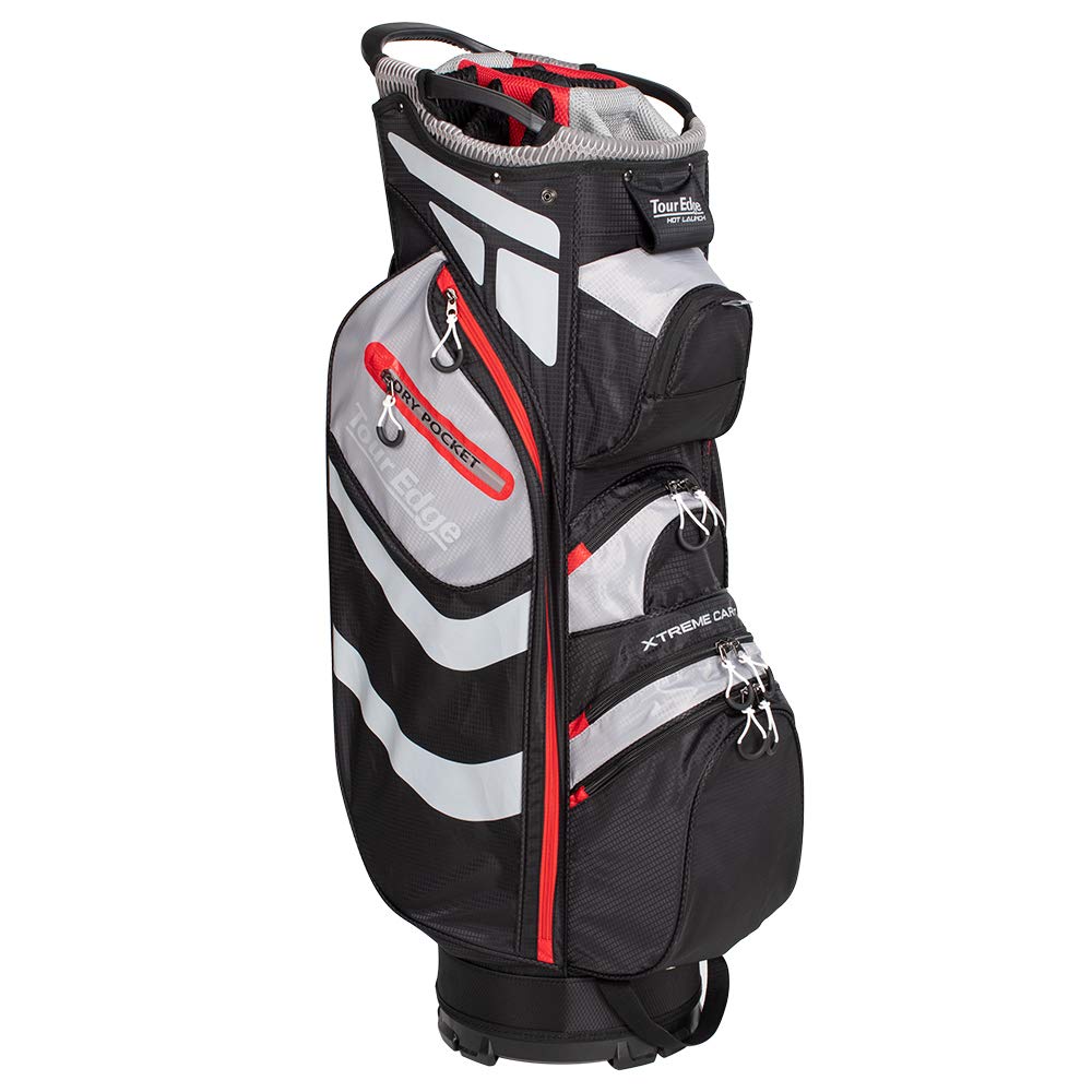 Tour Edge Hot Launch Xtreme Cart 5.0 BagBlackRed