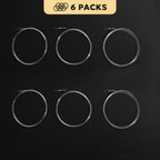 Sf Welded Tapered Leader Fly Fishing With Loop Nylon 7.5Ft Fishing Leader (7X 6 Pack)