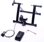 Balancefrom Bike Trainer Stand Steel Bicycle Exercise Magnetic Stand With Front Wheel Riser Block