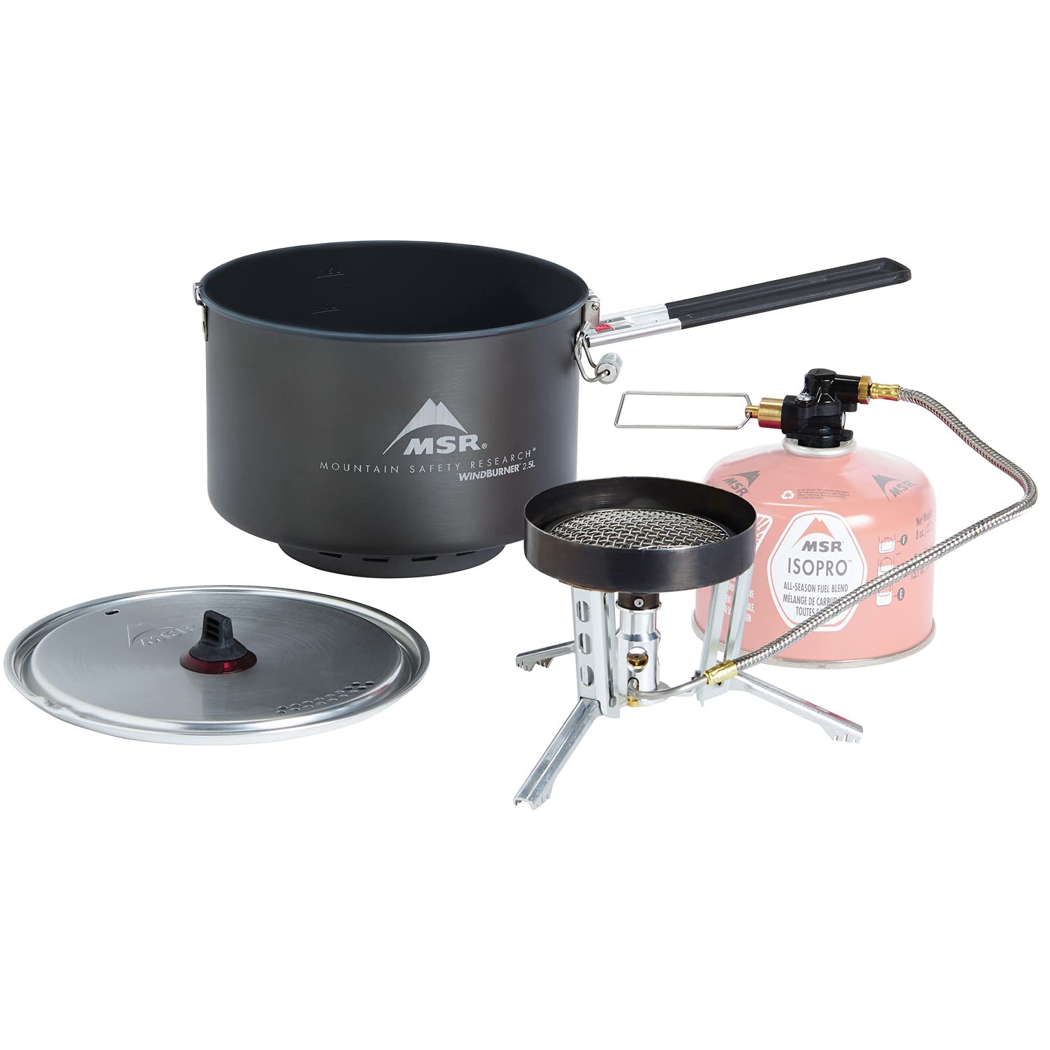 Msr Windburner Group Windproof Camping And Backpacking Stove And Cookware System