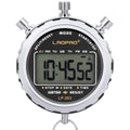 Stopwatch,1/100th Second Clock Daily Rainproof Digital Timer for Sports Match,Competition,Coach,Referee,Training,Timing (XJ-203)