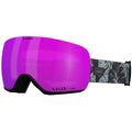 Giro Article II Ski Goggles - Snowboard Goggles for Men & Women - Black/Grey Botanical Lux Strap w/VIVID Pink/VIVID Infrared Len