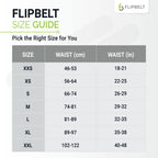 Level Terrain FlipBelt Waist Pouch, Neon Green, X-Large/35-38