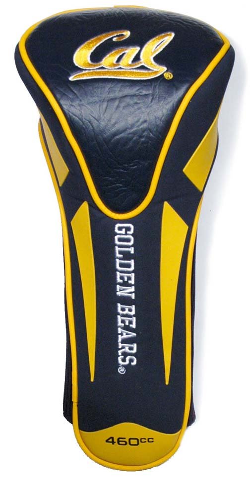 Team Golf NCAA California Golden Bears Single Apex Driver Head Cover Golf Club Single Apex Driver Headcover, Fits All Oversized 