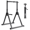 VEVOR Pull Up Bar, 330LBS Capacity Portable Pullup Bar Station, Pullup Bars Free Standing with Triangular Structure & Heavy-Duty