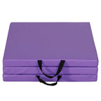 Bbbuy 6 X 2 Tri-Fold Portable Folding Exercise Gym Mat Extra Thick Foam Gymnastics Mat Aerobics Yoga Martial Arts Mma Stretching
