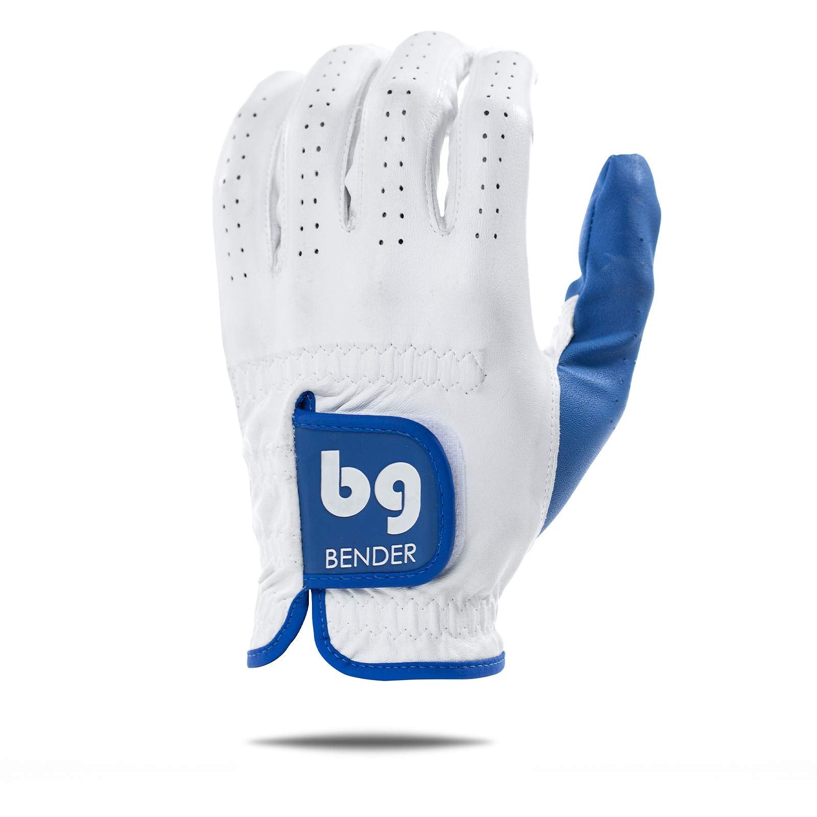 Bender Gloves Womens Elite Cabretta Golf Glove (Blue, Small)