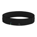 FlipBelt Zipper Running Belt, Waist Pack for Fitness and Running Fanny Pack for Women Men Phone Keys Money US Company - [Black] 