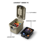 Yeti Loadout Gobox 15 Divided Cargo Case, Tan