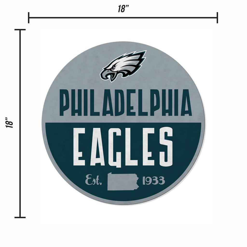Rico Industries Nfl Football Philadelphia Eagles Classic Shape Cut Pennant - Home And Living Room D  Cor - Soft Felt Ez To Hang