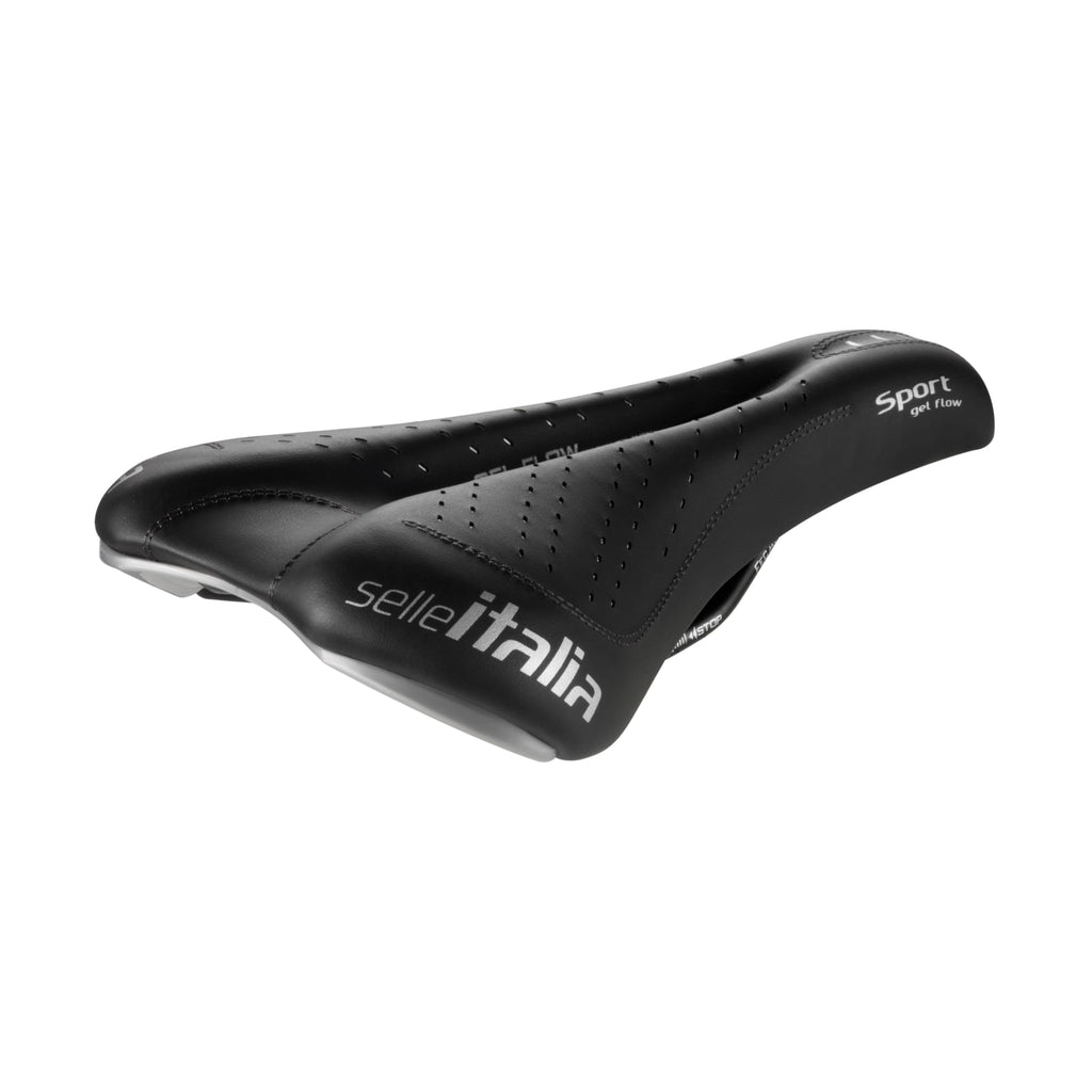Selle Italia, Sport Gel Flow, S, Mtb And Road Bike Saddle, 270 X 140Mm, Unisex, 330G, Black