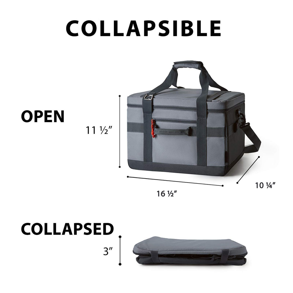 Tourit Cooler Bag 48-Can Insulated Soft Cooler Large Collapsible Cooler Bag 32L Lunch Coolers For Picnic, Beach, Work, Trip, Tie