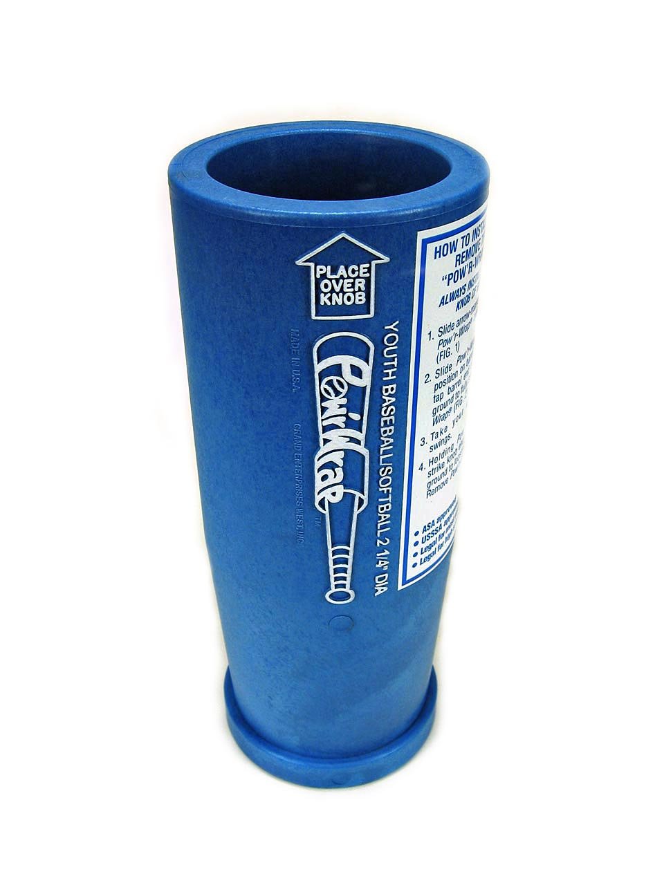 Pow'R Wrap Bat Weight For Youth Baseball, 16 Oz. Blue, Fits 2 1/4'' Diameter Bats Only