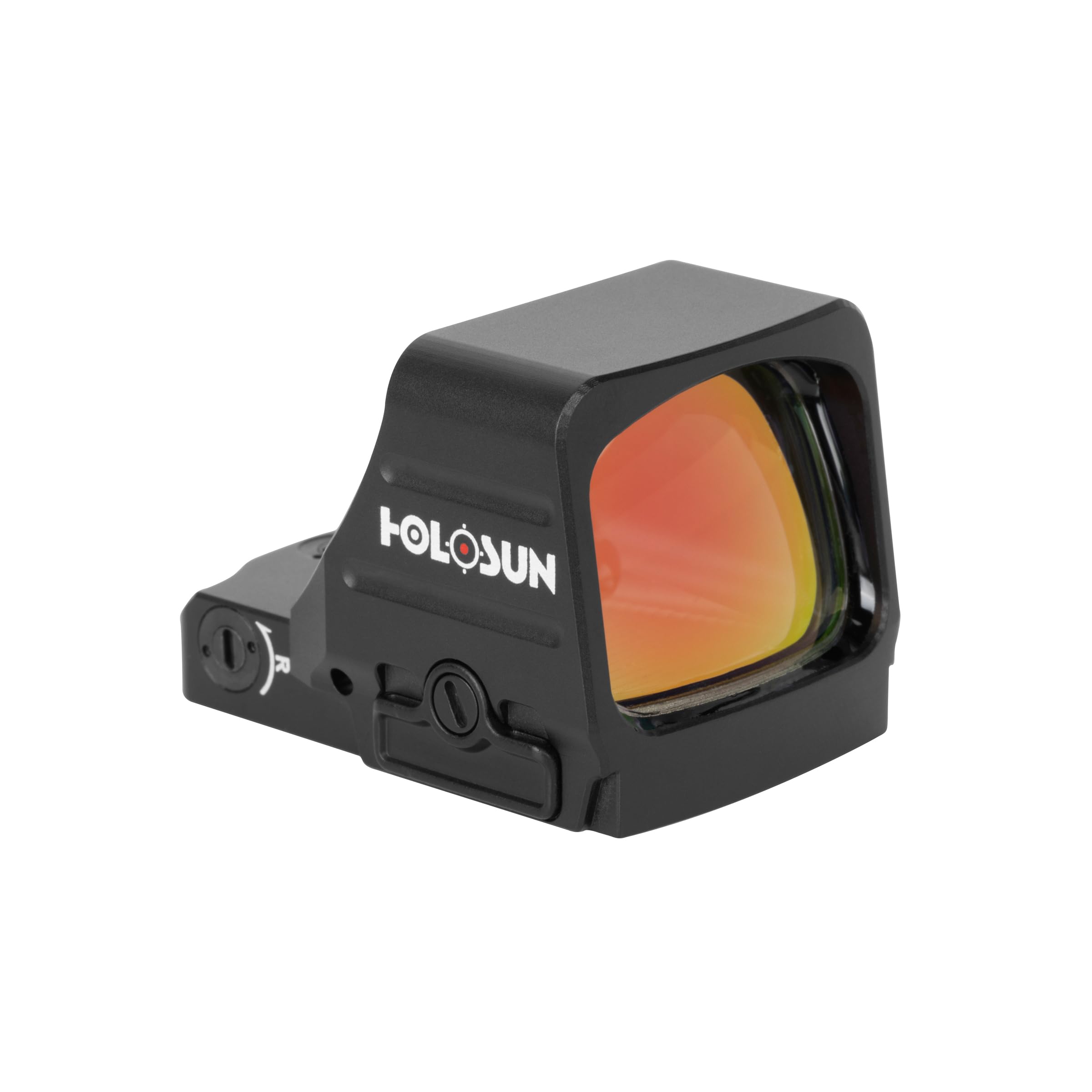 Holosun 407 COMP Red, Huge Competition Window, RMR Footprint, 6 MOA Red Dot, Side Battery - HS407COMP-RD6