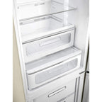 Smeg Fab32 50S Retro Style Aesthetic Bottom Freezer Refrigerator With 1117 Cu Total Capacity, Multiflow Cooling System, Adjustab