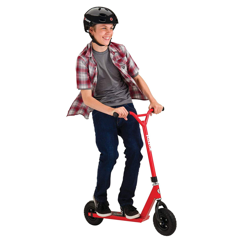 Razor Pro RDS Dirt Scooter for Kids Ages 10+ - Pneumatic Tires, Aircraft-grade Aluminum Frame, Off-Road Scooter for Riders Up to