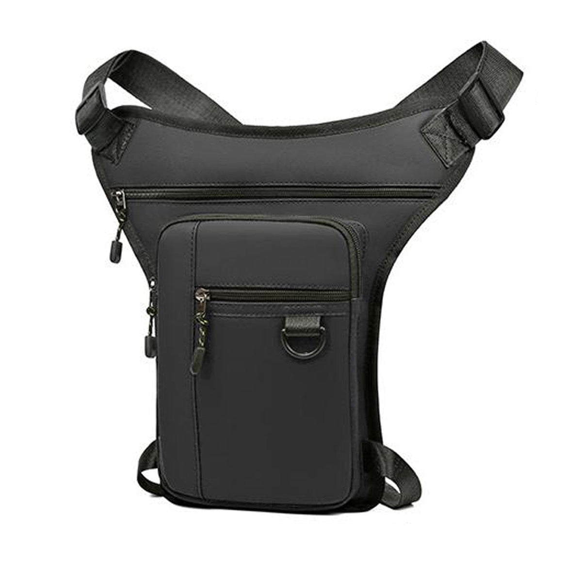 Heavenglow Drop Leg Bag Running Organizer Fishing Shoulder Bag Outdoor Casual Waist Bag BlackSporting GoodsOutdoor SportsCamp