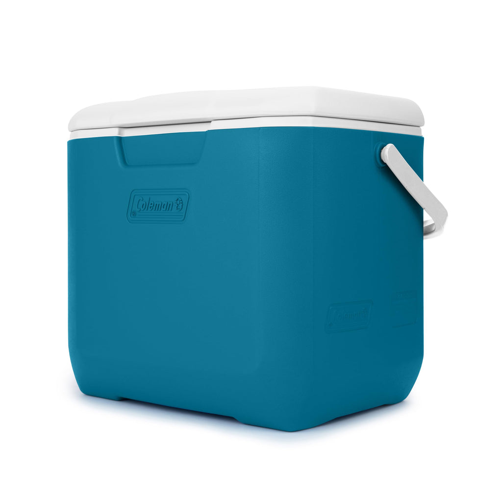 Coleman Chiller 30Qt Insulated Portable Cooler, Hard Cooler With Ice Retention & Large Carry Handle, Made In Usa