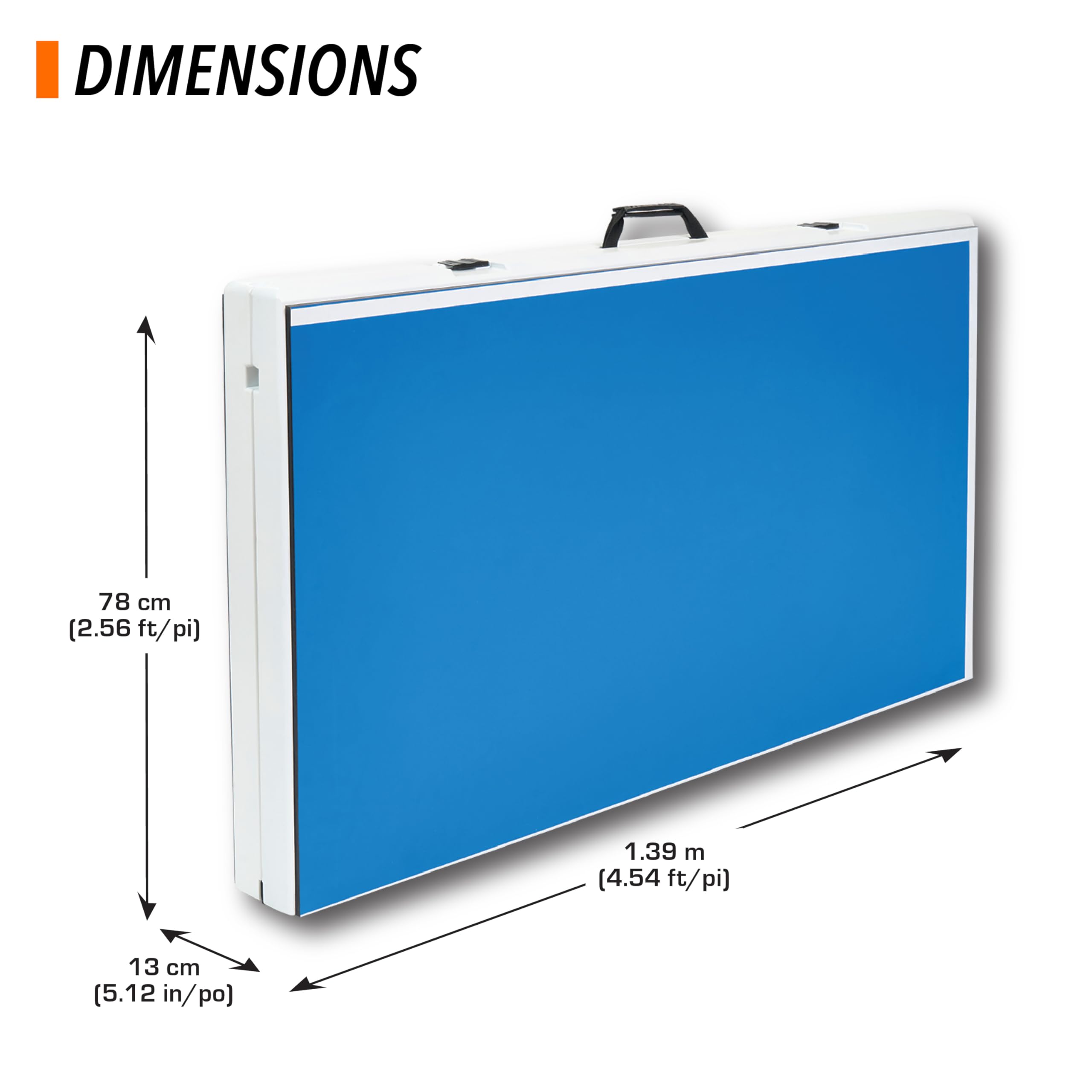 HEAD Outdoor Full Size Table Tennis Table - All-Weather Performance, Pro-Level Play Anywhere!
