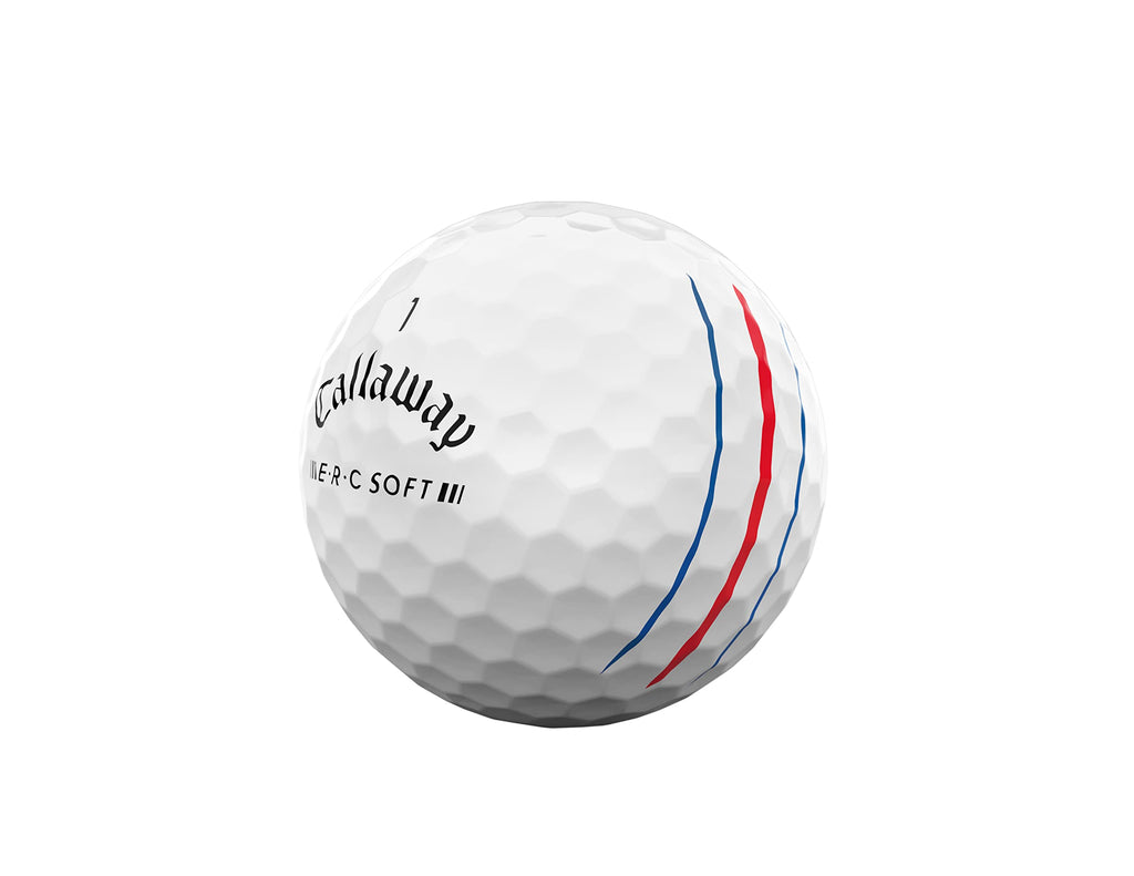 Callaway Erc Triple Track Golf Balls 12B Pk (2023 Version, White)