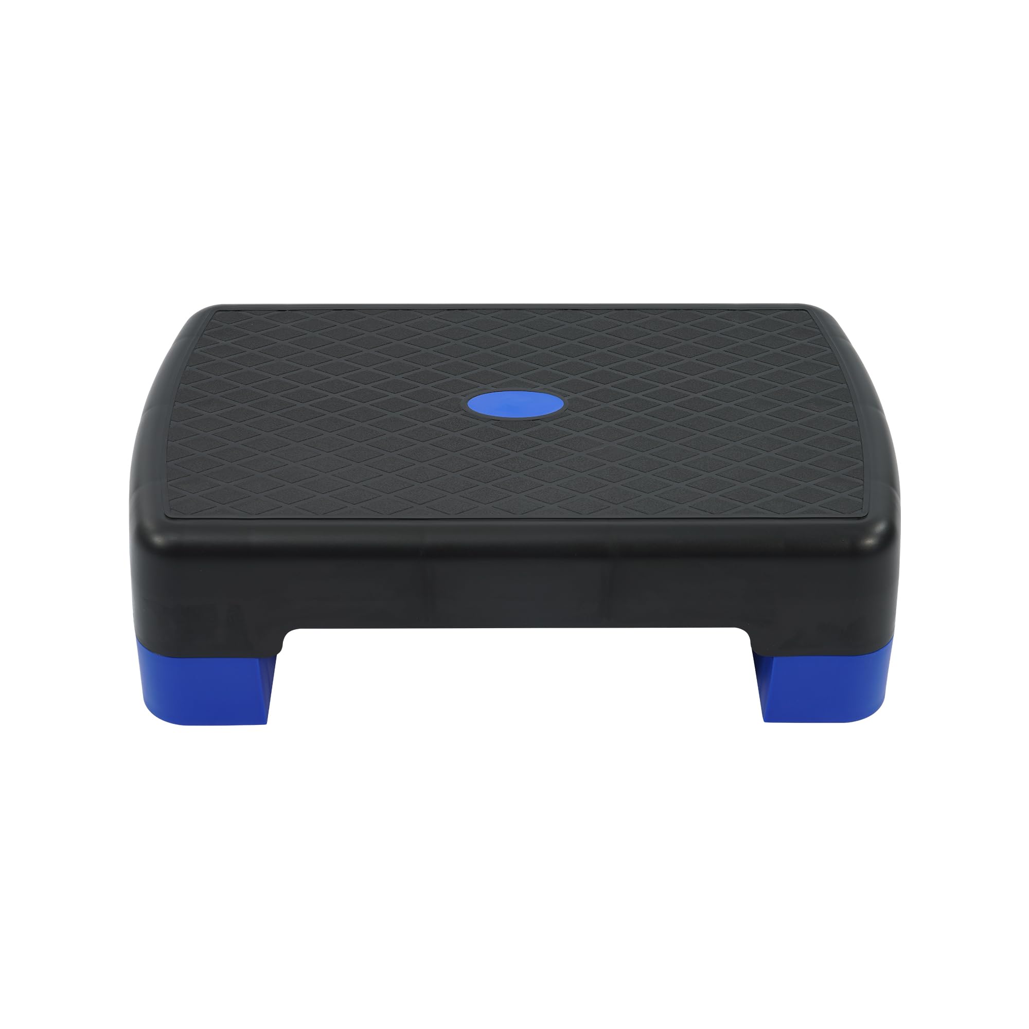 Fitvids 18 Aerobic Step Platform, Workout Stepper with Adjustable 2 Stackable Risers 3 5.5 for Home Gym Small Space, Exercise St