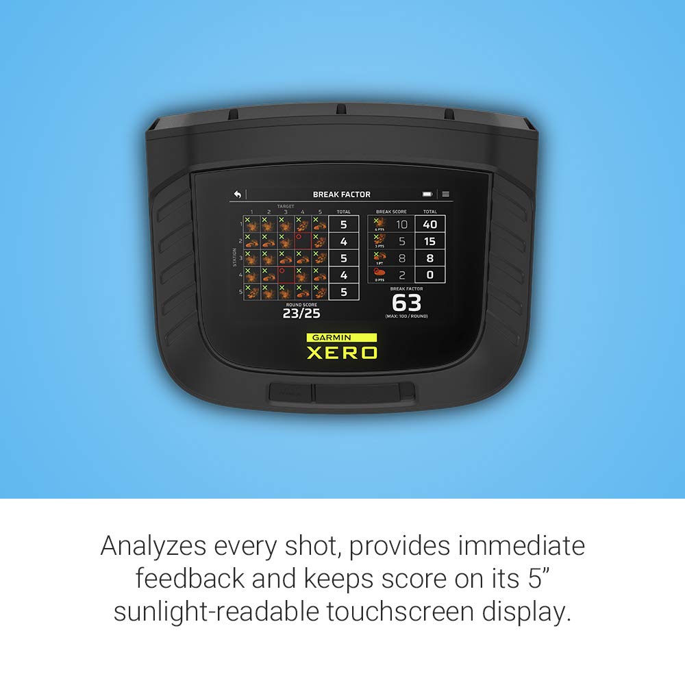 Garmin Xero S1, Live-Fire Mobile Trapshooting Trainer