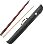 Viper Elite Series Red Unwrapped Cue And Casemaster Q-Vault Supreme Black Cue Case