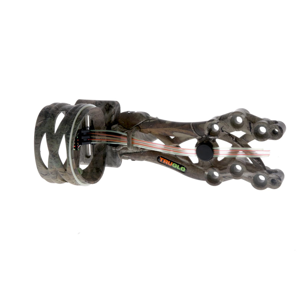 TRUGLO Carbon XS Xtreme Ultra-Lightweight Carbon-Composite Bow Sight, Realtree Xtra Camo