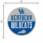 Rico Industries Ncaa Kentucky Wildcats Classic Shape Cut Pennant - Home And Living Room D  Cor - Soft Felt Ez To Hang