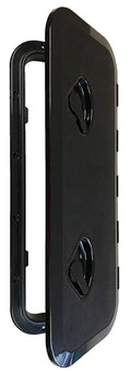 SEAFLO Marine Deck Access Hatch & Lid - (24 x 9.5) (Black)