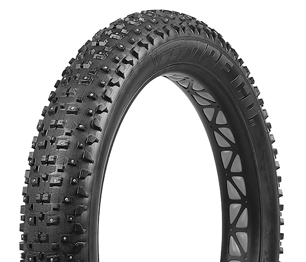 Vee Rubber 26X4.8 Snow Shoe Xl Studded Fat Bike Tire 121-559 Folding Bead Silica Compound