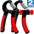 the toy town FIT Toy Hand Grip Strengthener Strength (Set of 2) Increasing Hand Wrist Forearm Trainer Exerciser Adjustable Resis