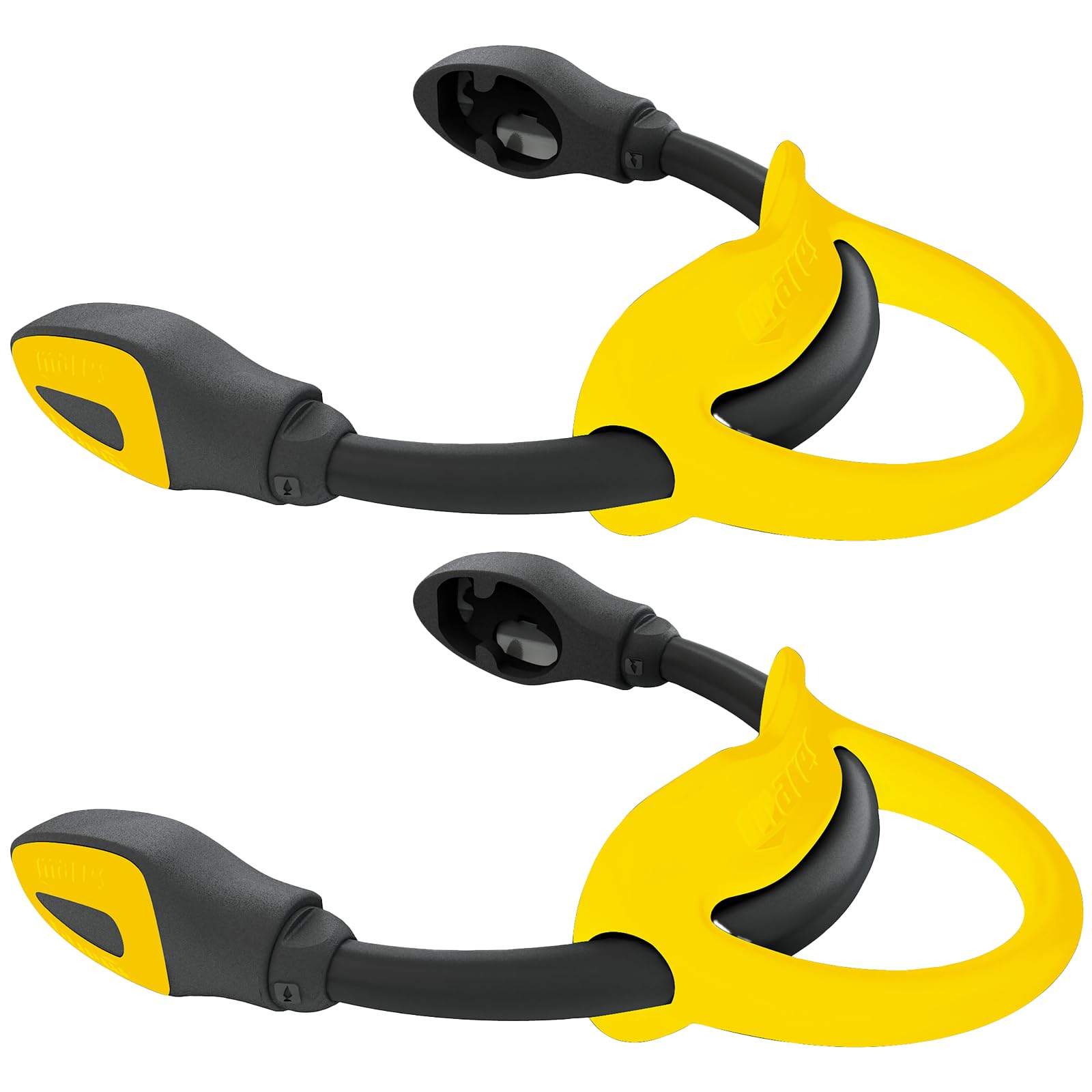 Mares Bungee Straps | Replacement Part for Scuba Diving Open Heel Fins - Pair, Yellow, X-Small/Small