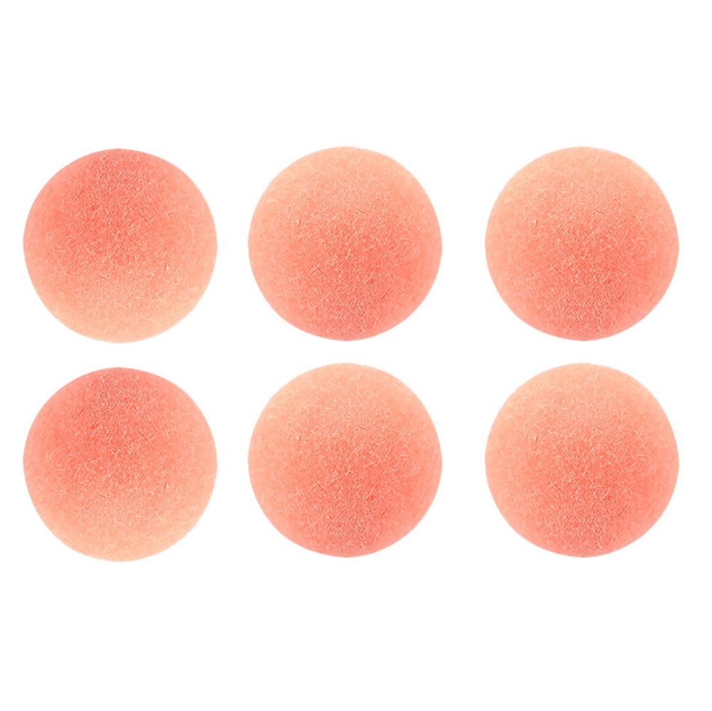 Tornado Official Foosballs Tournament Balls Commercial Quality - Play Like The Pros (6 Balls, Pink)