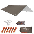 Unigear Hammock Rain Fly Waterproof Tent Tarp, Uv Protection And Pu 3000Mm Waterproof, Lightweight For Camping, Backpacking And