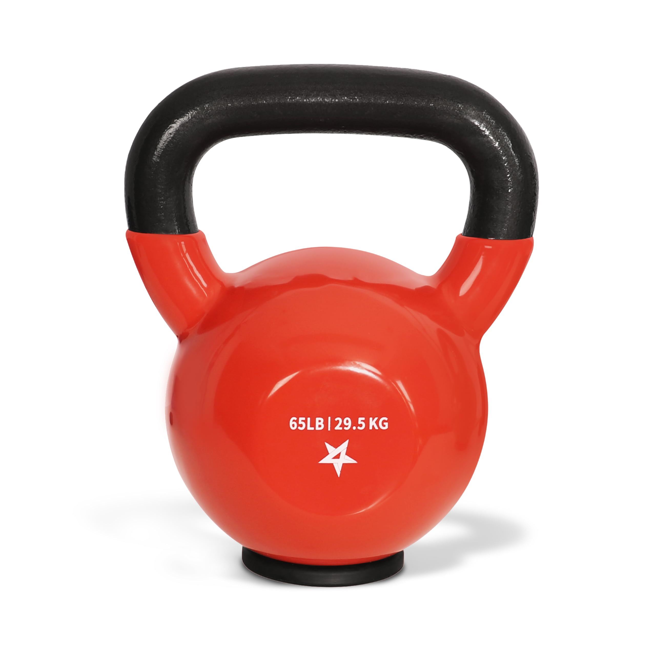 Kettlebell - Pvc - Rubber Base - 65Lbs