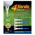 Green Keepers 4 Yards More Golf Tee , 3 1/4 Inch, Blue, 4 Count (Pack Of 1)