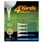 Green Keepers 4 Yards More Golf Tee , 3 1/4 Inch, Blue, 4 Count (Pack Of 1)