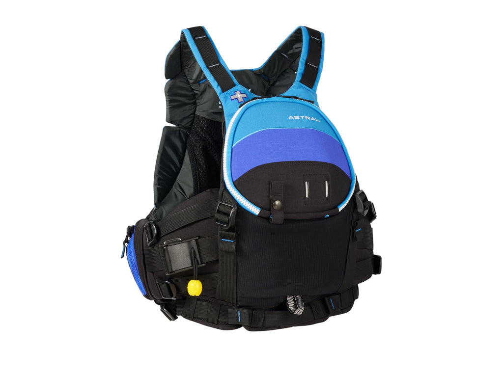 Astral, Greenjacket, Life Jacket/Life Vest For Adults, Pfd For Whitewater, Rescue, Kayaking, Fishing, Sup, Rafting, Aqua Fade, L