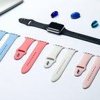 Libra Gemini 3 Pack Compatible With Apple Watch Band 49Mm 45Mm 44Mm 42Mm,Womens Sparkle Powder Soft Cute Silicone Sports Iwatch