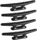 Mizugiwa Nylon Boat Cleats Dock Cleats Black 8 Inch Boat Ties,Kayak Rope Tie Cleat,Rope Cleat,Kayak Cleat For Boat Docks,Kayaks,